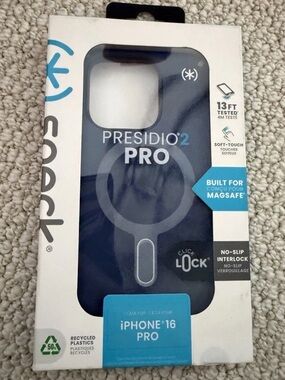 speck Presidio2 Pro iPhone 16 Pro Case - Navy